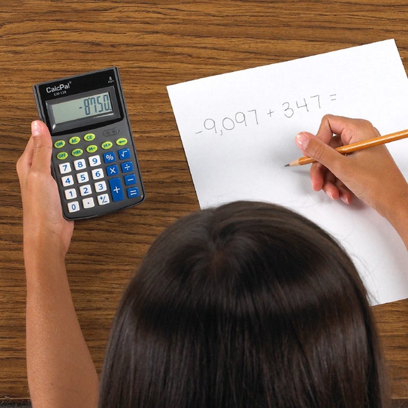 EAI Education CalcPal EAI-130 Basic Calculator - Set of 10 - Image 2